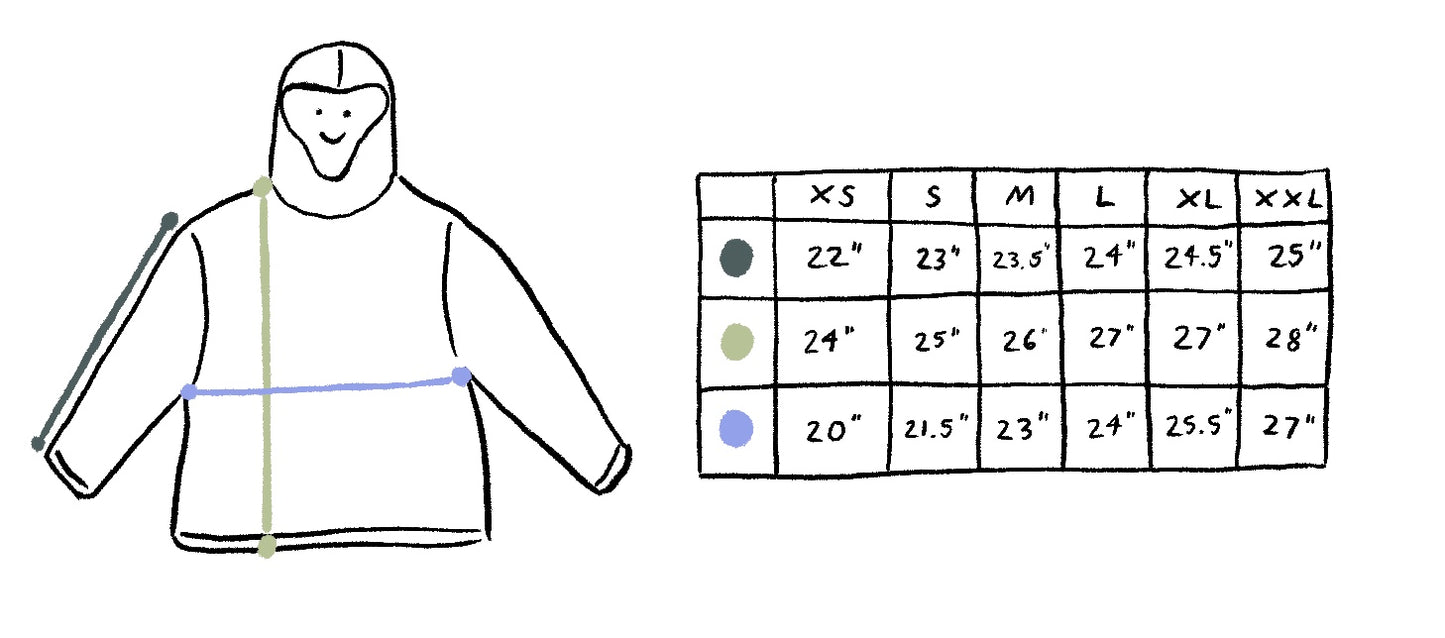 Hooded Ebb Fleece